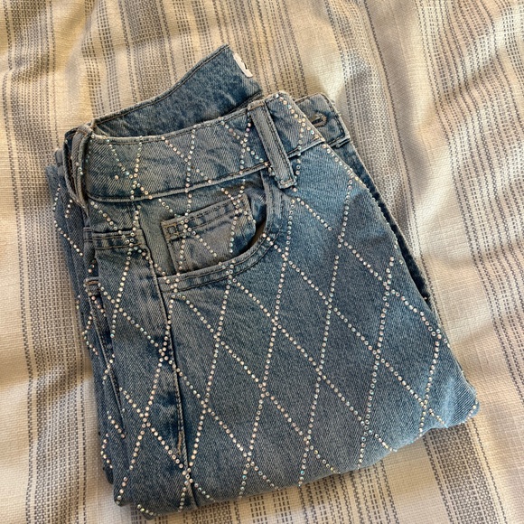 Zara Light Blue Straight Leg Jeans - Picture 8 of 12